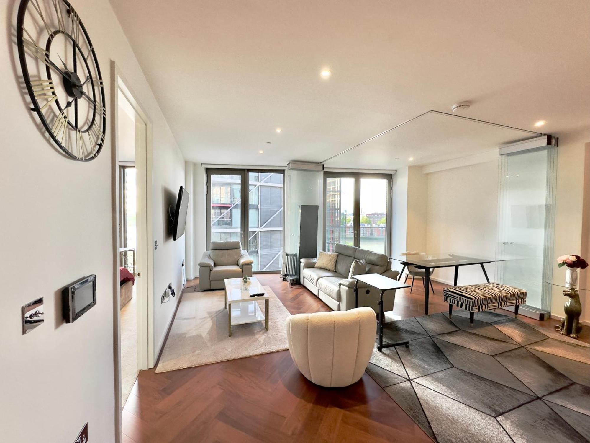 Lavish Penthouse River View Fast Wifi - Luxurylondonstays 외부 사진